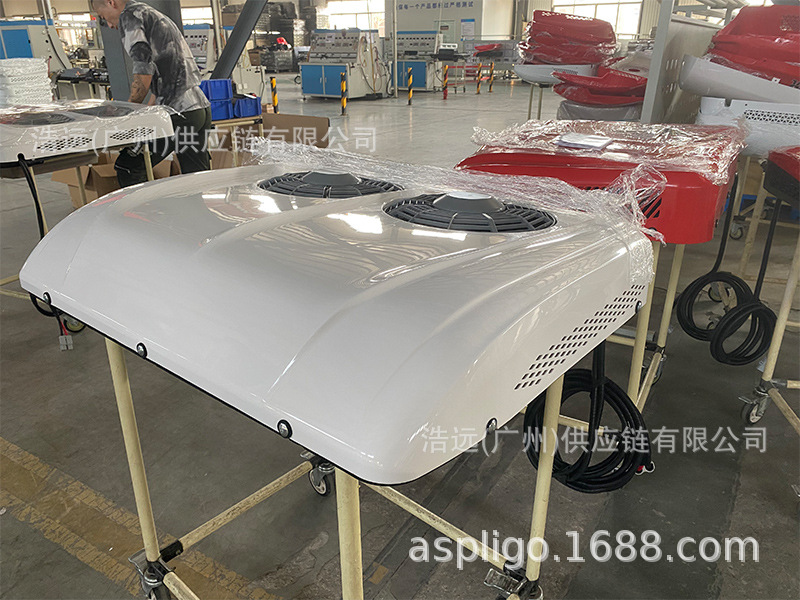 New RV Air Conditioning Dual Fan All-in-One 12v24v High Distribution Truck Bus Dining Car Electric Parking Air Conditioning