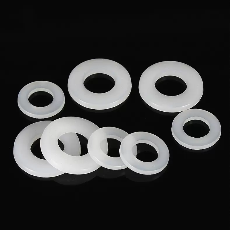 厂家批发塑胶垫圈 尼龙垫片 绝缘平垫片 尼龙介子 塑料华司白色