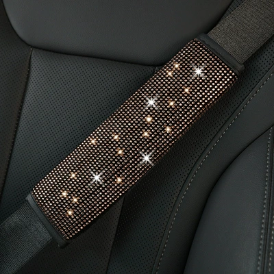 Belt Protector for Car, Seat belt shoulder pad - champagne-gold-ordinary-style-1-pack