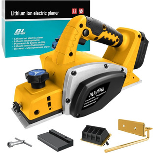New Brushless Electric Planer Cross-Border Foreign Trade Lithium Battery Tool Woodworking Household Planer