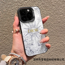 新款复古欧美潮牌iPhone16promax手机壳苹果15双层IMD彩银14防摔