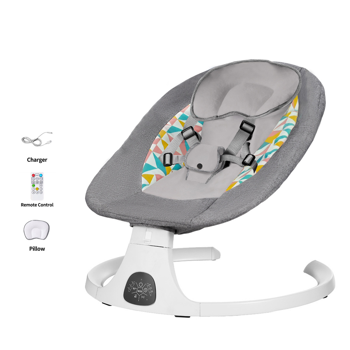 DEAREST BABY Mecedora de bebés, cuna eléctrica multifuncional para dormir, artefacto para dormir, fábrica de sillas para bebés image 7