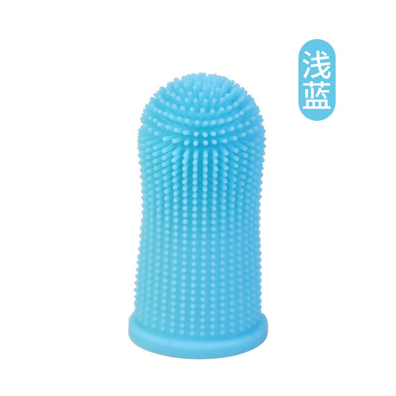 cepillo de dientes para mascotas para eliminar el mal aliento cepillo de dientes de silicona para gatos y perros cepillo de dientes de dedo para cuidado de dientes para mascotas cepillo de dientes desechable