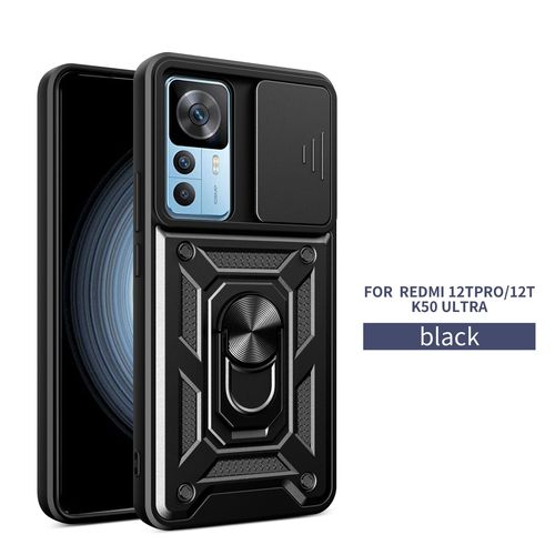 Suitable for foreign trade: Xiaomi 12T Pro Magnetic Window-Opening Protective Case with Stand, Compatible with Redmi K50 Ultimate Edition