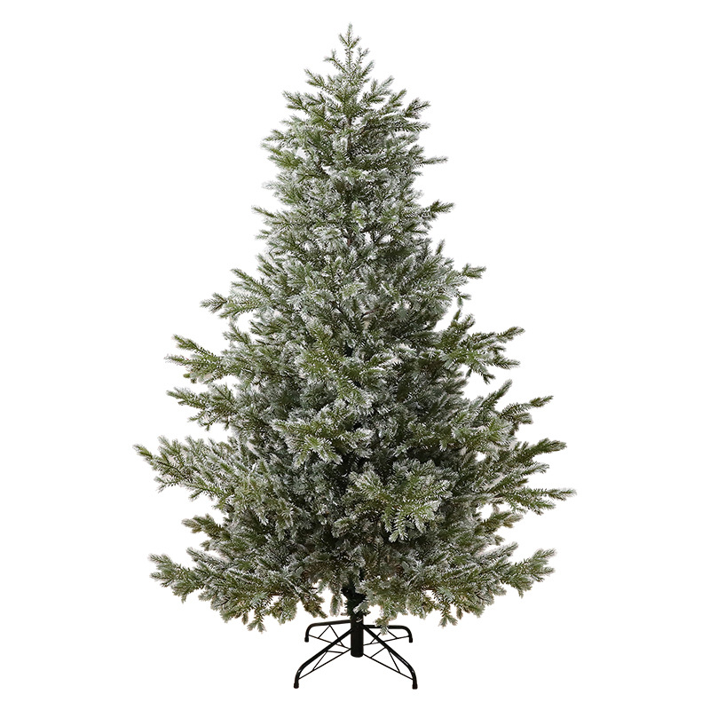 Shengyuan nuevo cifrado puro PE bicolor adornos de árbol de Navidad decoración de Navidad grande decoración de la sala de estar adornos