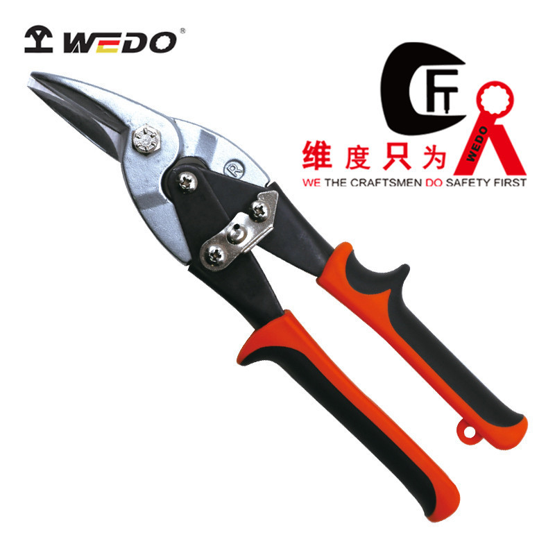 WEDO维度厂家铁皮剪刀龙骨剪工业剪刀航空剪刀左弯头剪刀WD346-30