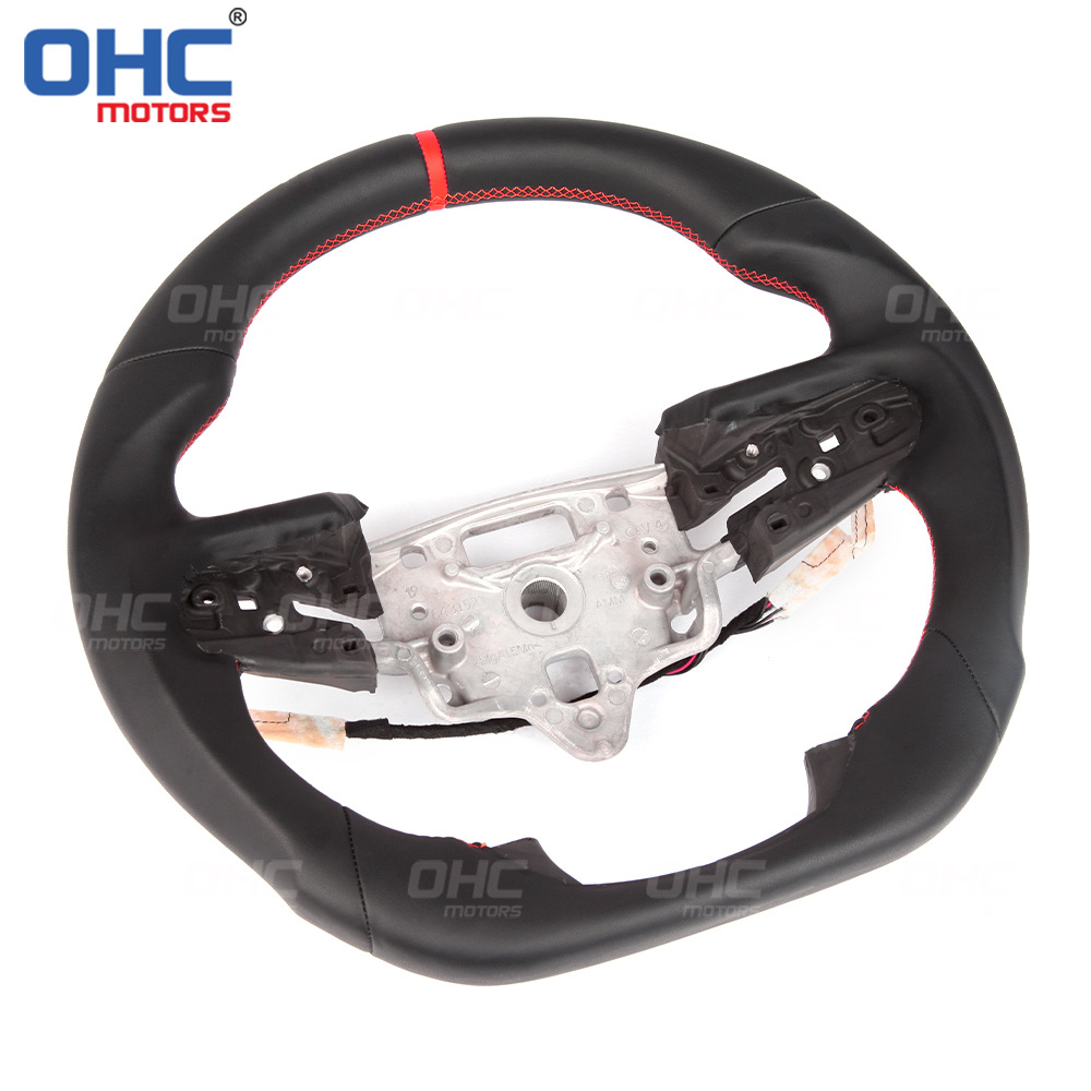 Suitable for Jeep pure carbon fiber full skin heated steering wheel suitable for GMC SIERRA 1500 2500 35