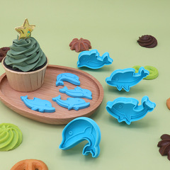 Set of 4 Dolphin Spring Mold Baking Kit for Cake Making, Kitchen DIY Mold, Direct Manufacturer Sale