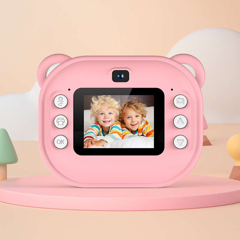 24-Hour Dropshipping for Douyin, Xiaohongshu, Pinduoduo Cross-Border Y600 Printing Camera, Photo-Taking Dual-Camera Children's Camera