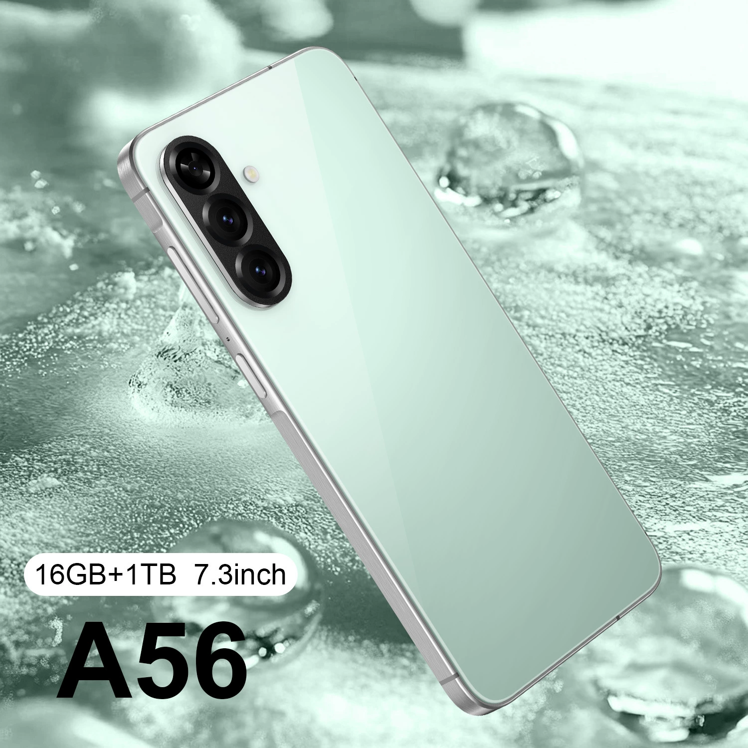 Мобильный телефон (Elite) A56 — 7.3" широкий экран, Android 14, 5G, 8000 мА·ч