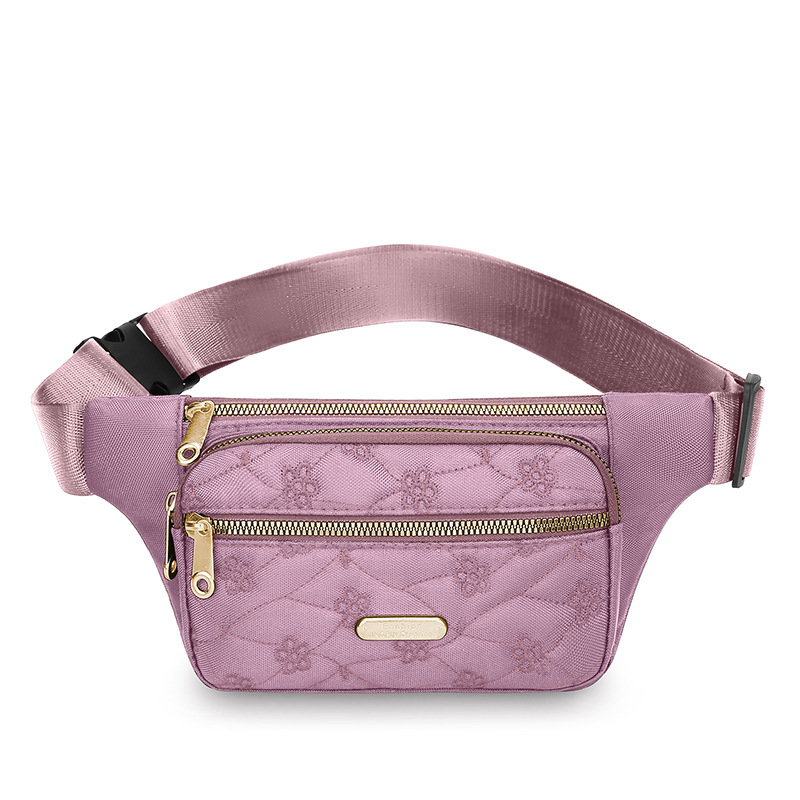 Bolsita de cintura de moda, bolsa de teléfono móvil de gran capacidad resistente al desgaste para hombres deportivos multifunción