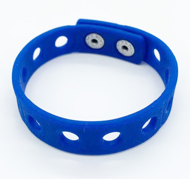 Muñeca de dibujos animados correa de muñeca de silicona con incrustaciones zapato accesorios de flores 21cm Pulsera de agujero de silicona para hombres y mujeres