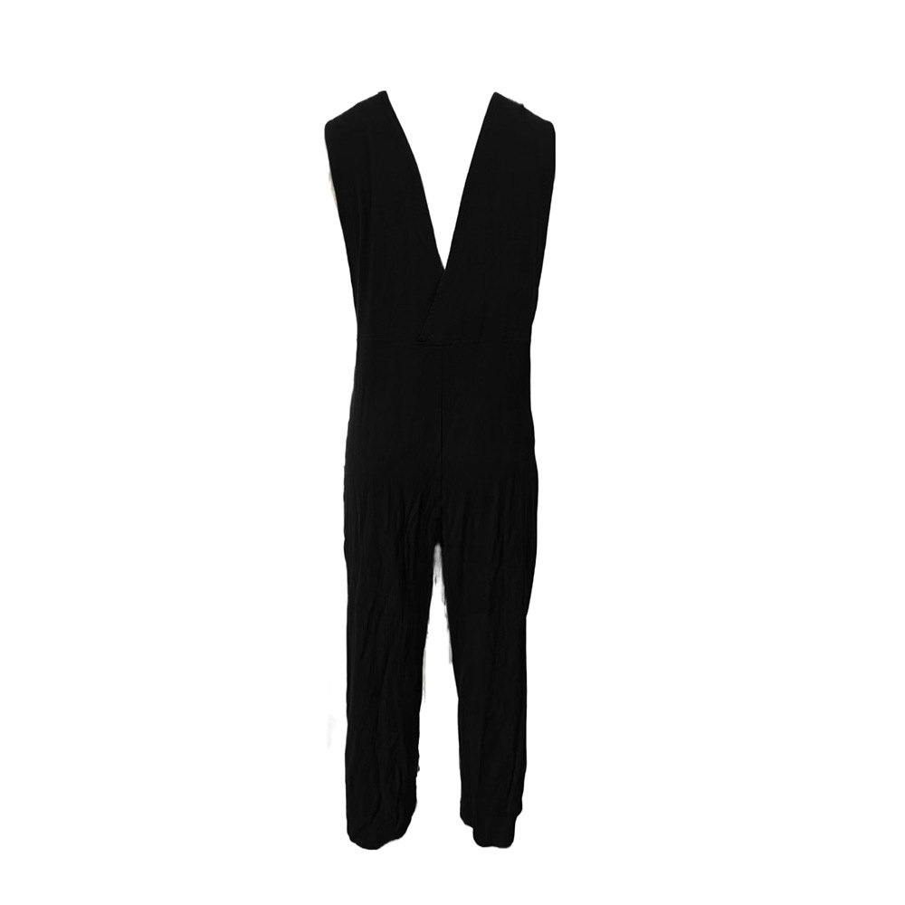 Women Clothing Summer Casual Loose Strap Jumpsuit Suspender Trousers Women