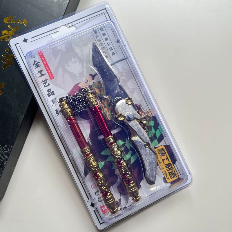 三角洲北极星刀黑海战斧怜悯影锋蝴蝶合金武器模型礼盒套装玩具|undefined