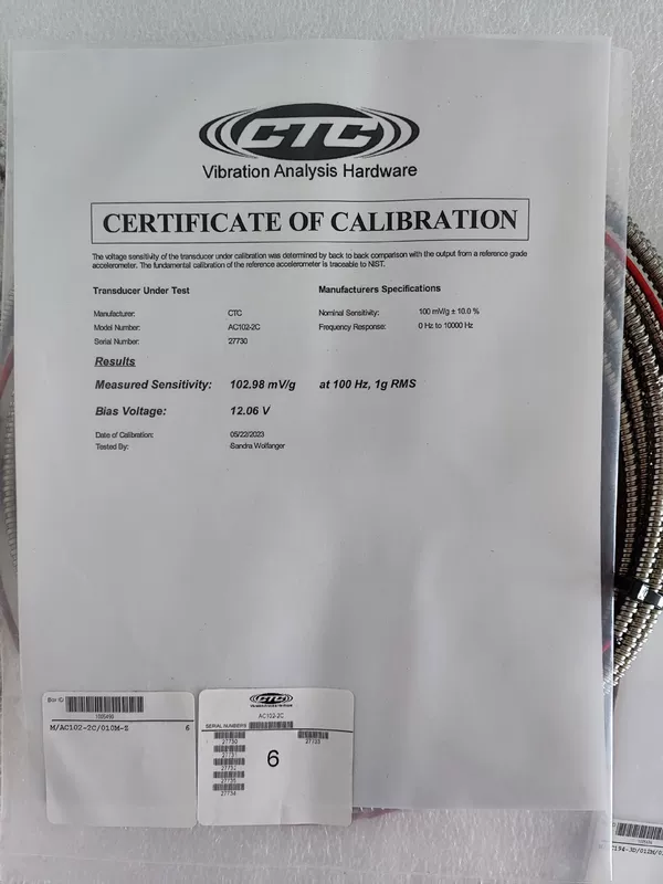Датчик ускорения American CTC M/AC194-3D/012M/014M-Z