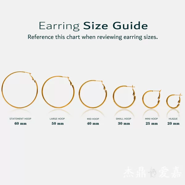 Jieding European and American Stainless Steel Coil Earrings Accessible Luxury High-End Large Circle Earrings Titanium Steel Earrings Cross-Border Jewelry for Women