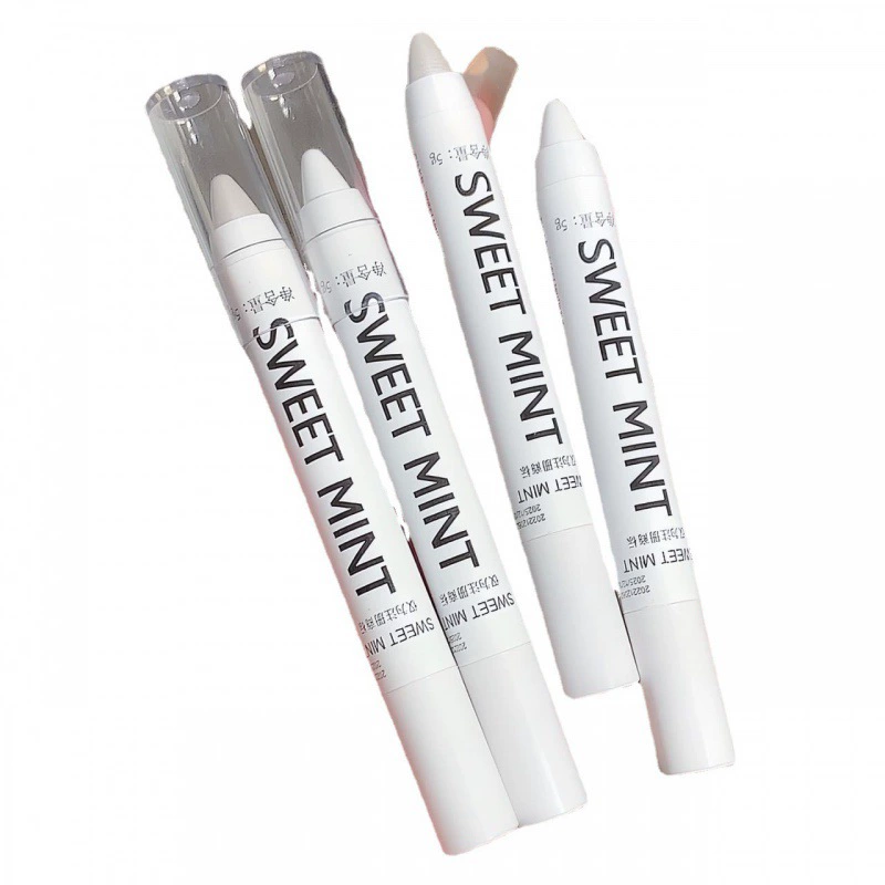 Подводка-подчёрк глаз хайлайтер pen (Sweet Mint), матовая и перламутровая, точное заполнение внутреннего угла глаза и лица