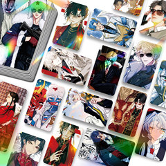 Wuchang Laser Mini Cards, 55 Pieces: CH 2D Anime Merchandise, Polaroid HD Photo Cards, Collectible Sharing Cards