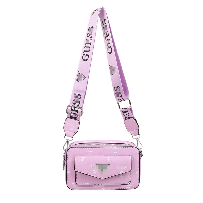 Bolso de cámara transfronterizo nuevo bolso cuadrado pequeño con estampado de letras de moda europea y americana de gran capacidad bolso diagonal de moda de nicho Bags