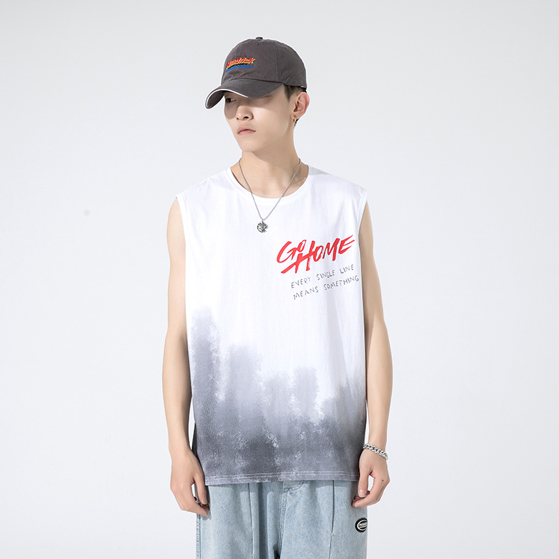 Top con spalle scoperte da uomo, maglietta estiva senza maniche, maglietta girocollo per ragazzi, sportiva e per il tempo libero, marchio alla moda da uomo_voghion.com