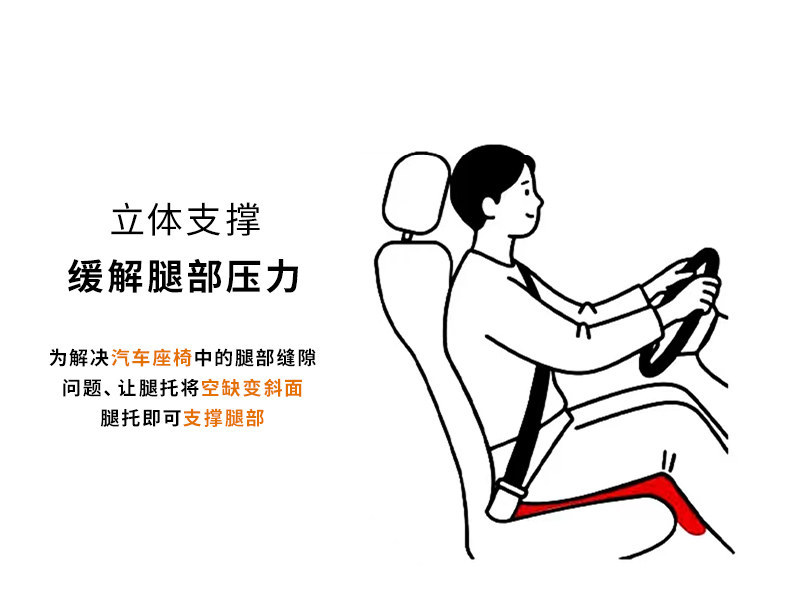 Suitable for Chery Seat Cushions and Leg Rests for Arrizo 8/5, Tiggo 9/7/3X, Explore 06, Fengyun A8, Seat Footrests and Lumbar Supports