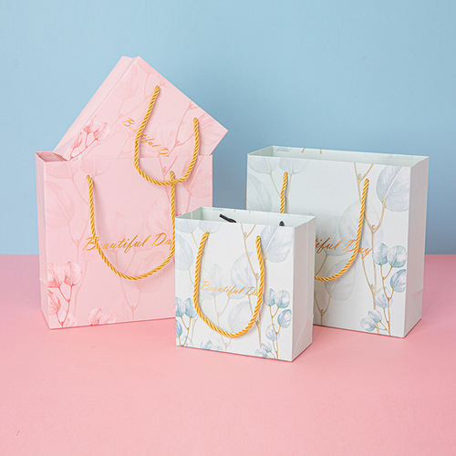 Xianfa green gift bag universal gift bag clothing cosmetics packaging bag gift bag wholesale