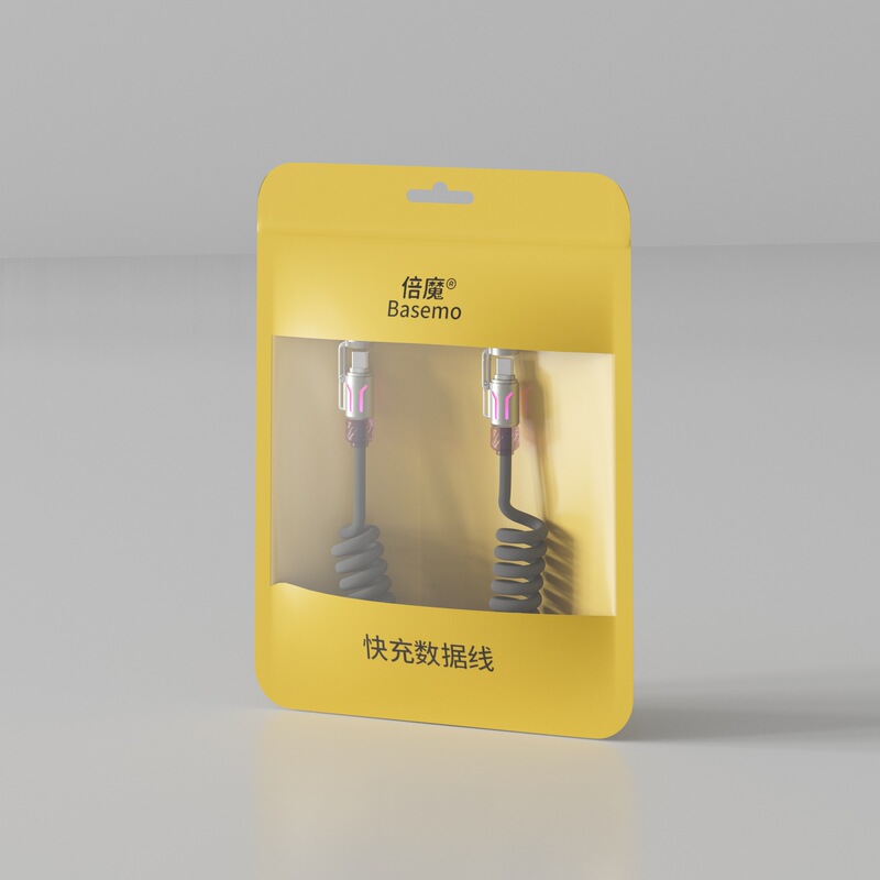 【实力品牌】240W四合一车载弹簧数据线适用华为typec苹果超快充|undefined