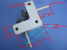 90度转换器 速比1:1小型螺旋伞齿轮箱 直角换向器 输出轴6mm