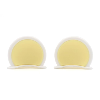 Ears, Motorcycle Decoration Modification | Motosiklet dəbilqələri - bear-white-yellow