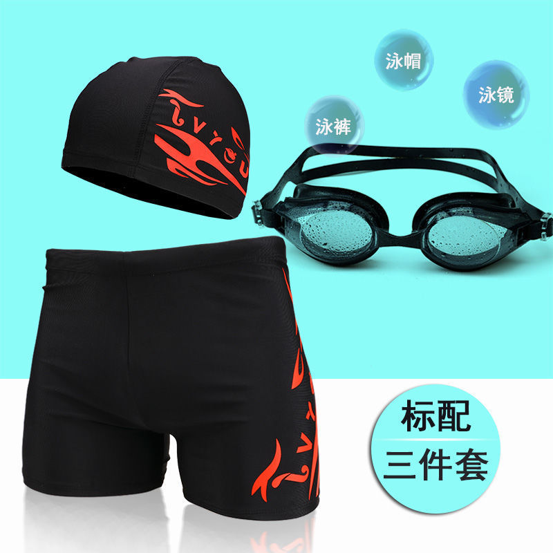 Bañador de Boxer para Hombre de Nailon Secado Rápido para Natación