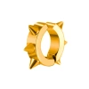 A golden one with a piercing clip