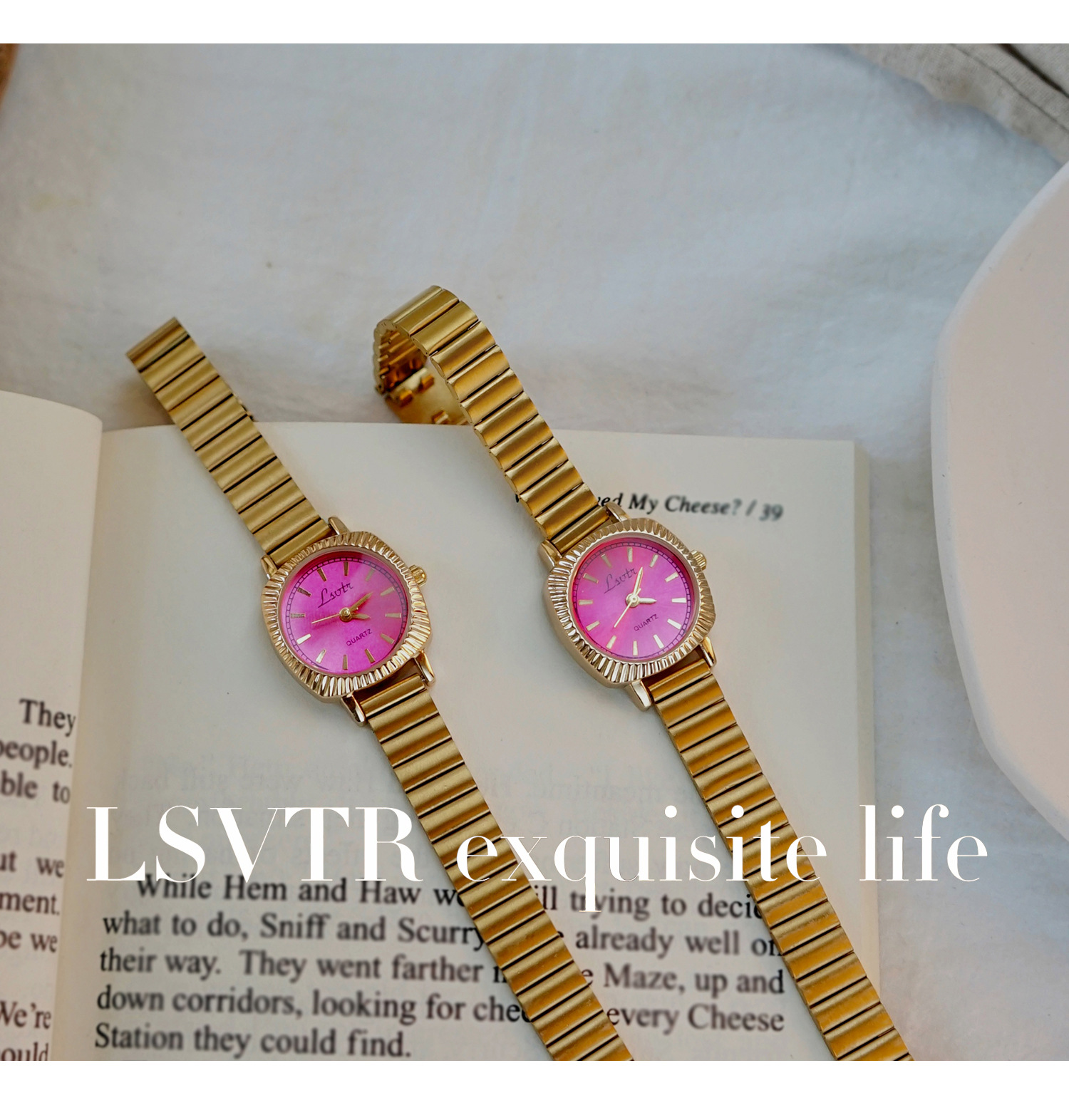 Simple Style Classic Style Solid Color Healing Crystals Rings Quartz Watch Women's Watches display picture 10