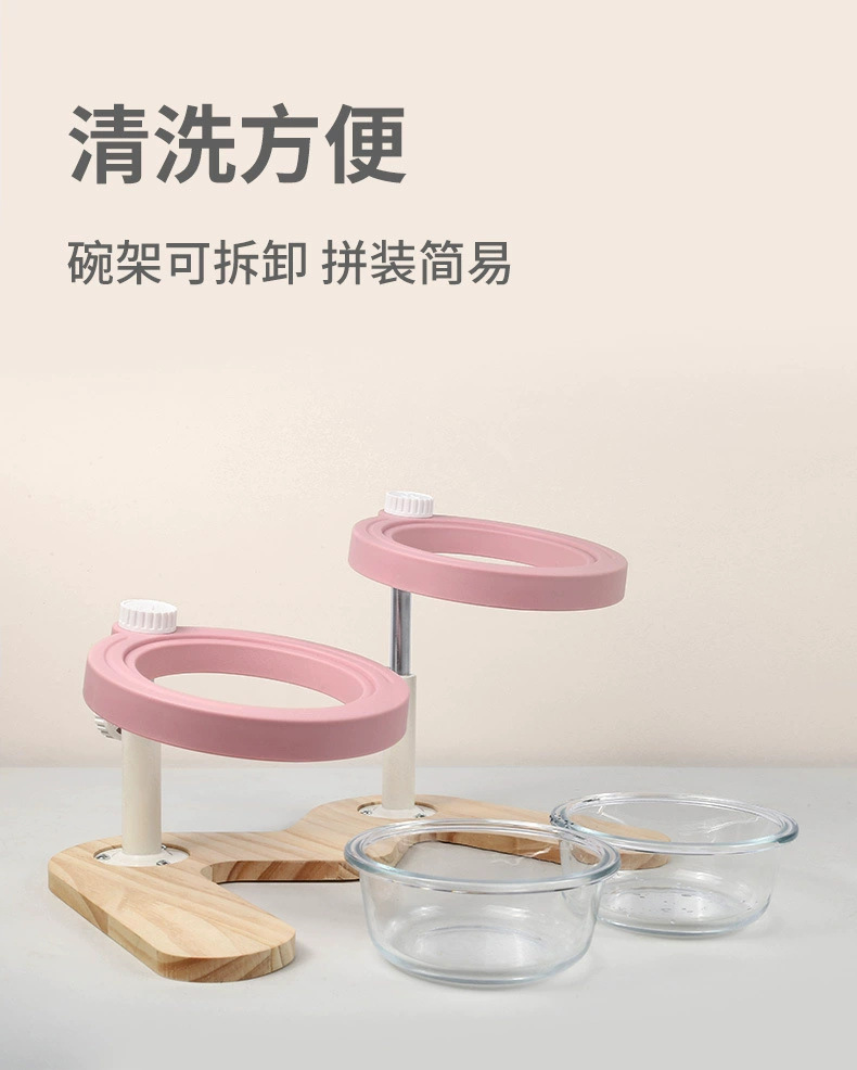 Tazón de gato Tazón de perro Tazón de comida Tazón de comida para gatos Tazón de arroz Tazón de arroz Tazón de gato Tazón individual Agua de doble uso Protección de la columna Productos para mascotas