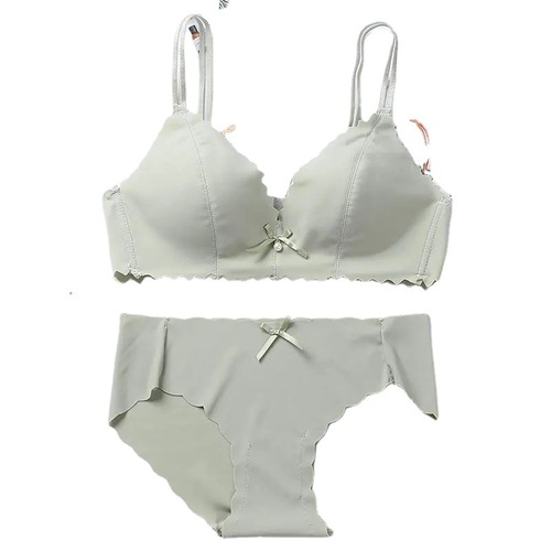 Adjustable Underwire Bra with Triangular Cups, Push-up, Wireless, Thin, Youthful, Small Cup, Sexy, Breast Support for Women