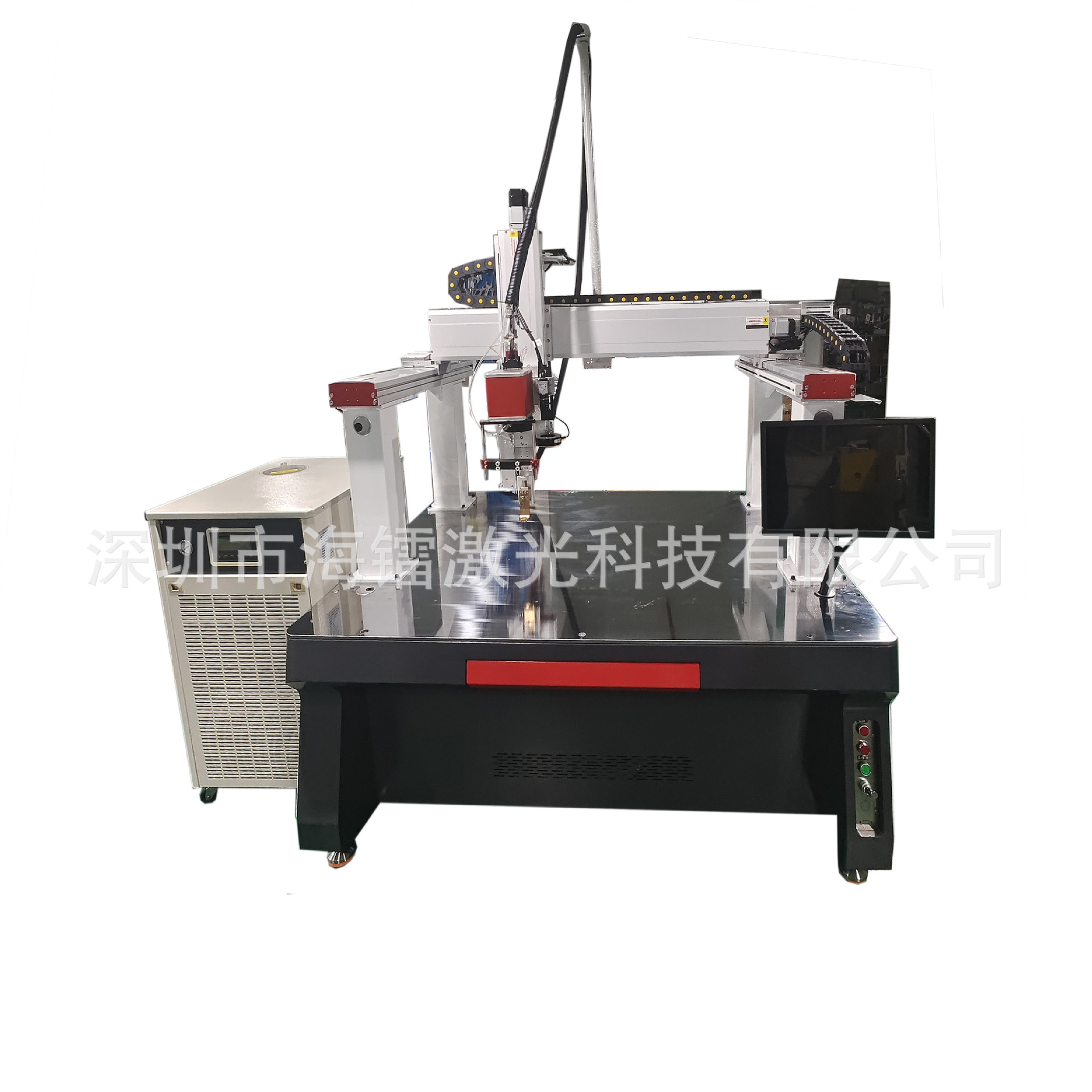 新能源锂电池激光焊接机大范围高速振镜式龙门电池组全自动激光焊