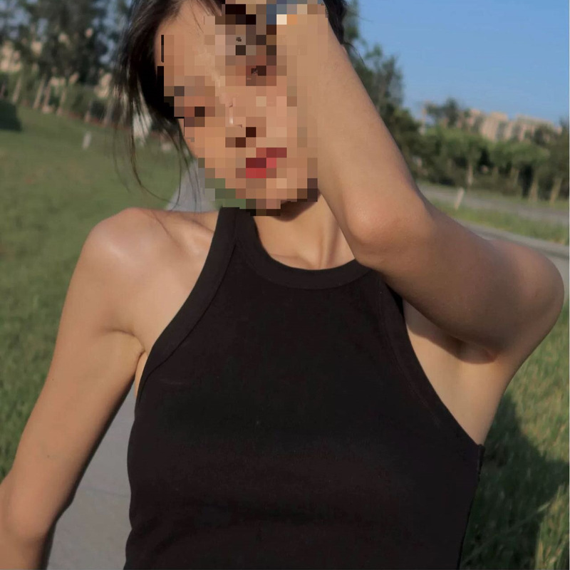 26 New Summer Nordic Style Tote Tank Top Sports Vest for Women, Short Fashion Versatile Vest for Women