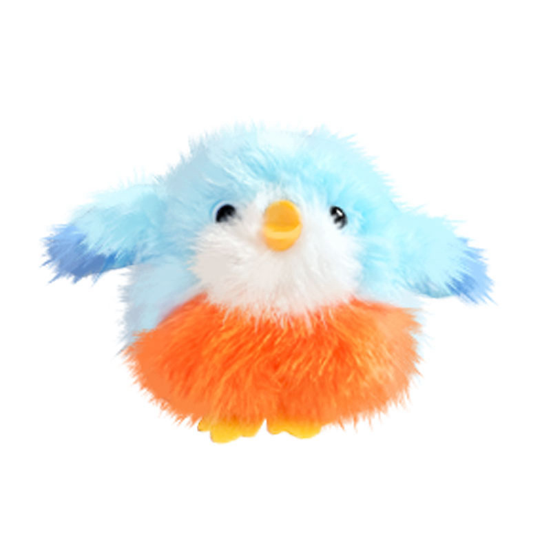 かわいい鳥ぬいぐるみ動物園漫画鳥人形子供用ペンダントキーホルダーバッグペンダント人形ギフト|undefined
