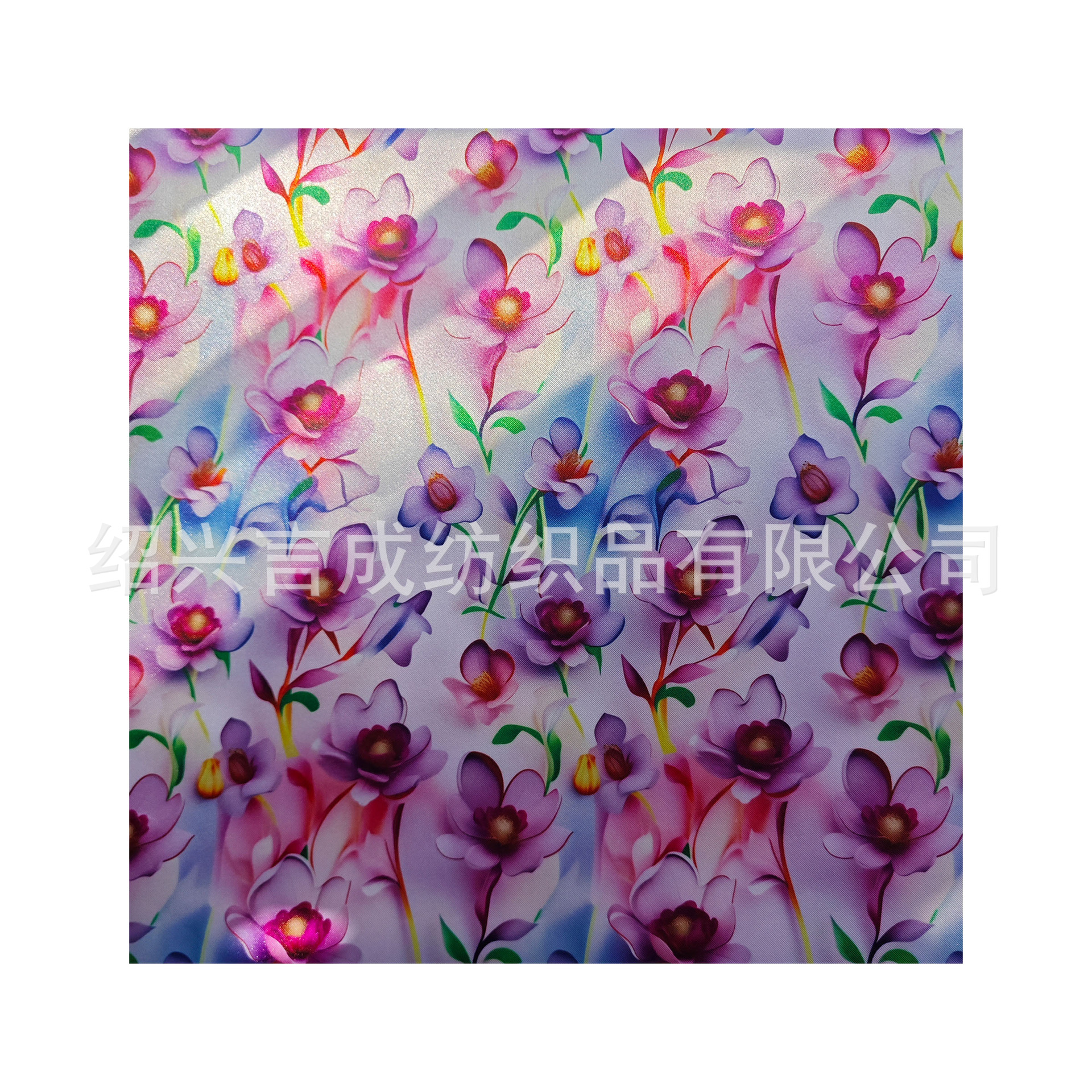 跨境热销款3D印花装帧布用于鲜花包装及礼盒制作等