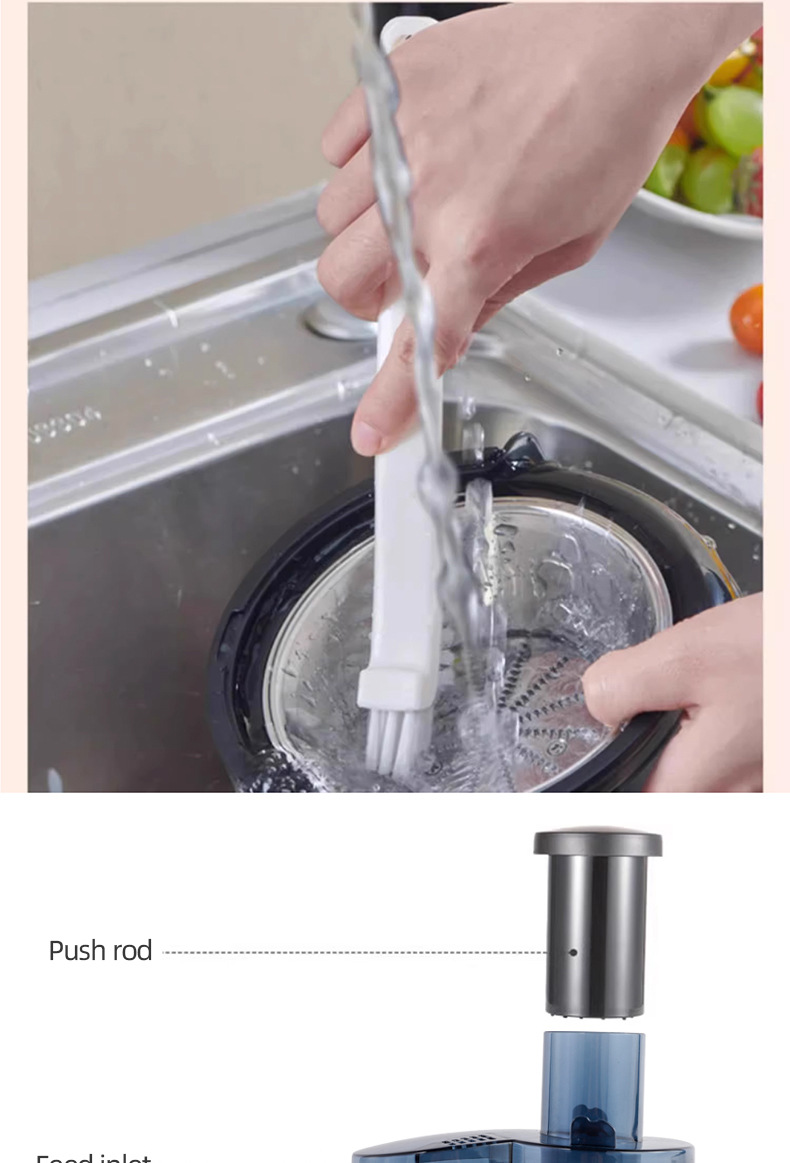 Centrifugal Juicer Machine Stainless Steel For Fruit And Veggie_voghion.com