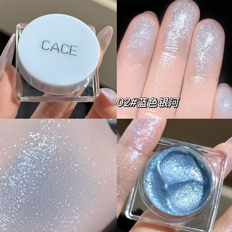 CACE 新製品ファンタジームーン織り高光沢液体ダイヤモンド真珠光沢のある点滅アイシャドウ明るく東南アジアドロップシッピング|undefined