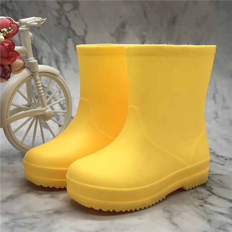 Children's Rain Boots, Cross-Border Waterproof Non-Slip Rubber Shoes for Boys and Girls, Special Rain Boots for Primary School Students, Children's Rain Boots