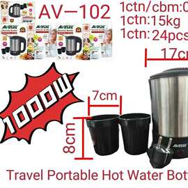 AV-102  EU KETTLE 24PCS/CTN 0.114cbm