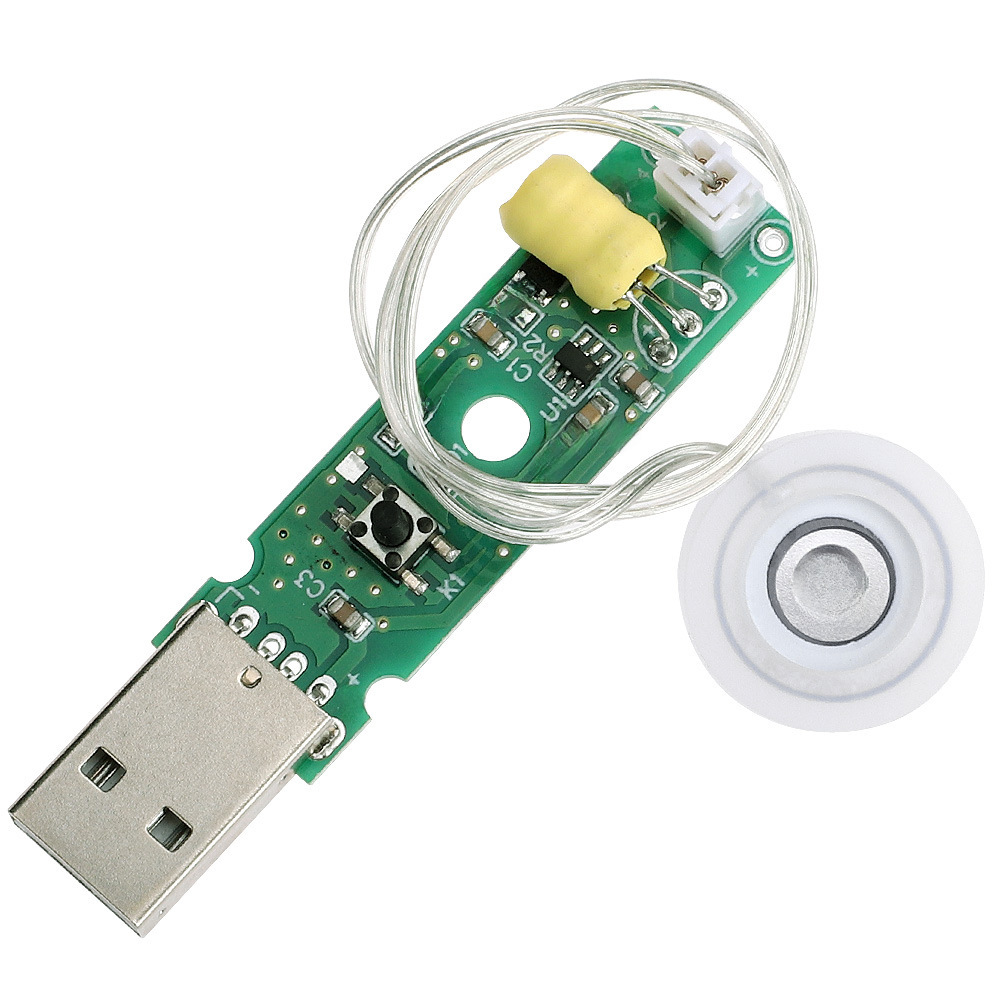 원자화 가습 스프레이 모듈 USB 미니 가습기 5V 전원 공급 장치 U 디스크 인터페이스