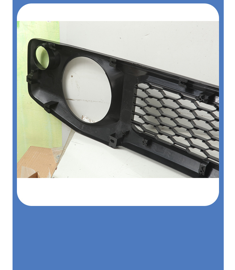 Suitable for 2018+ Suzuki Jimny front grille, new Jimny JB74 modification part, front grille with large holes