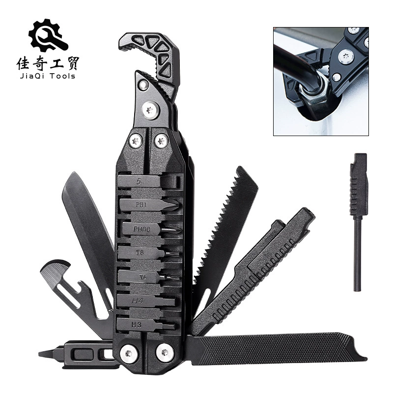 Новый складной многофункциональный нож Регулируемый активный гаечный ключ отвертка конус комбо