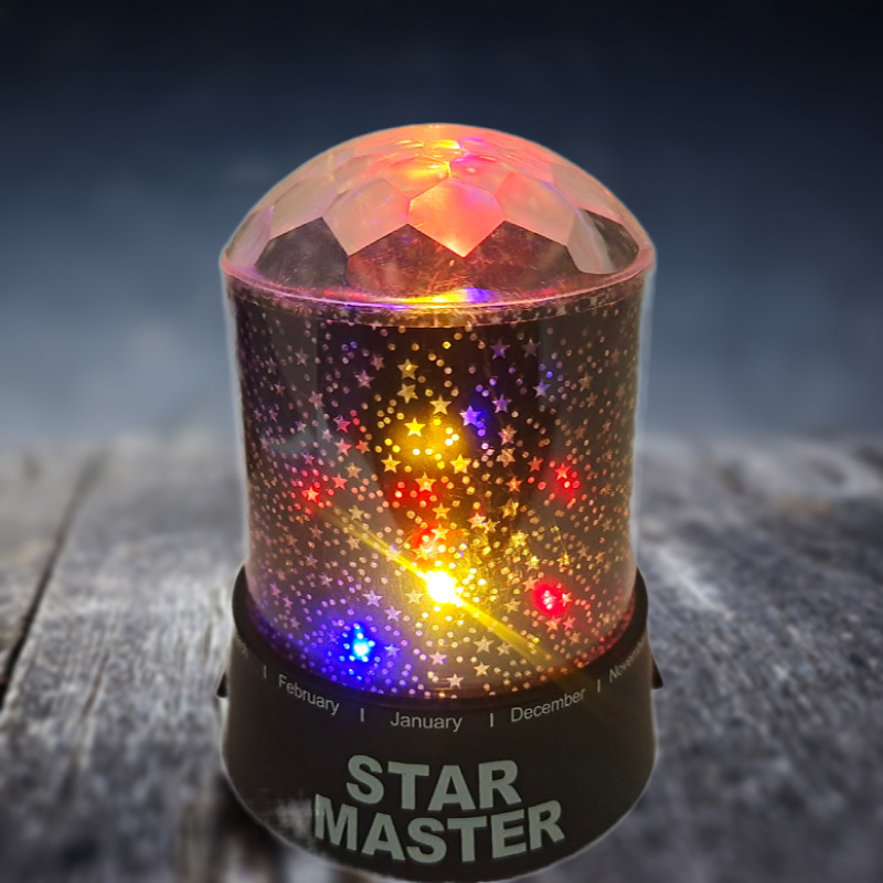 Lámpara de Proyección de Estrellas Multicolor para Interiores image 7