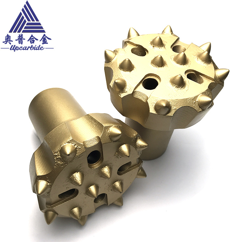 株洲厂家T38/T45/T51/T60/ST68顶锤式钻具螺纹连接钻头风压潜孔钻