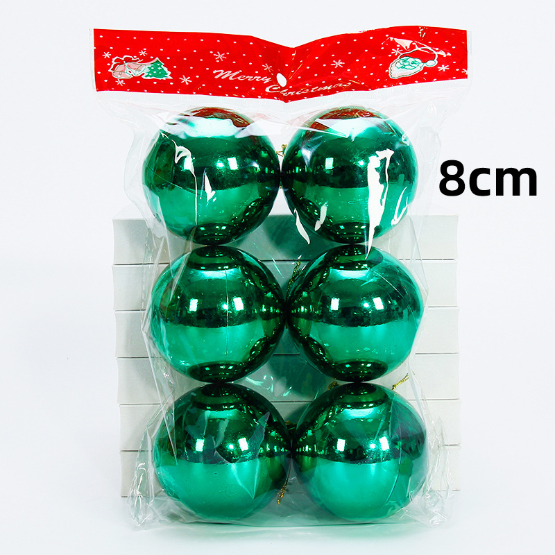 Dragón Tigre Bola de Navidad decoraciones del árbol de Navidad gran Bola brillante galvanoplastia bola de color bola colgante centro comercial bar decoración del techo