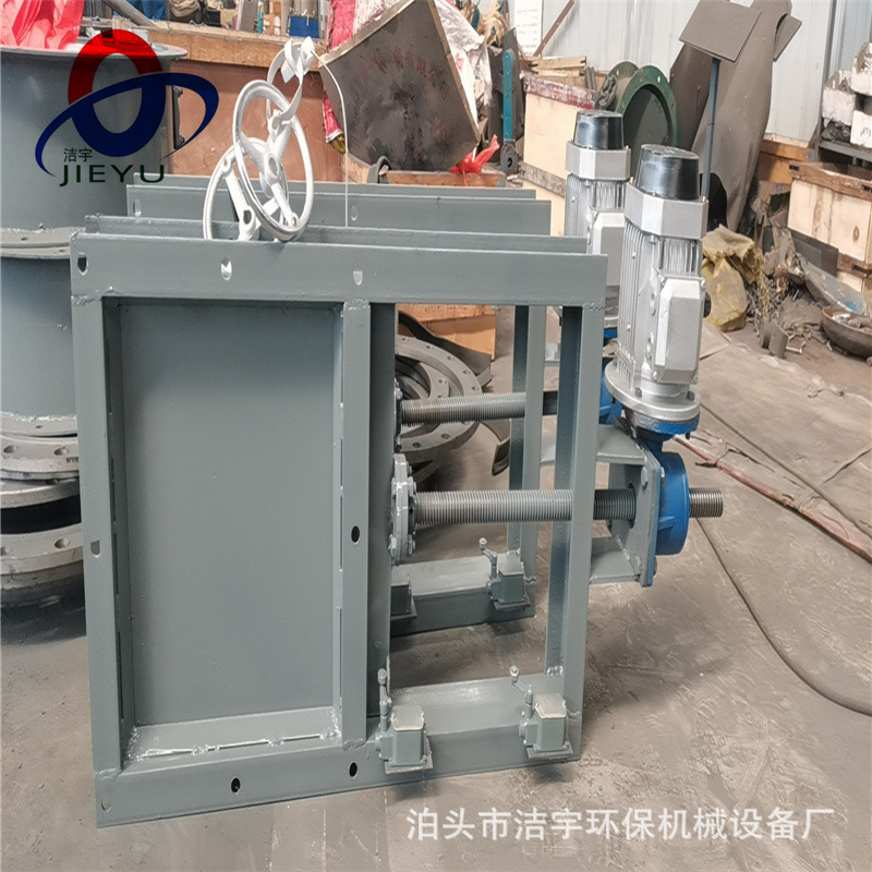 污水碳钢插板阀手动插板阀电动方形密闭式插板阀圆口方口插板阀