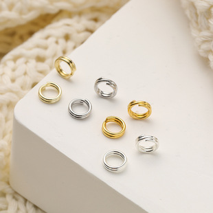 diy�Ʒ�p���_��Ȧ�ֹ��������β���Ȧ�B�ӭh��ɫ14K�������